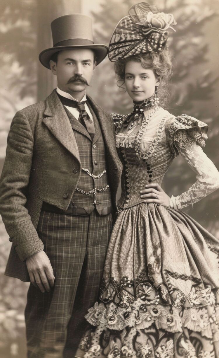 vintage çiftler