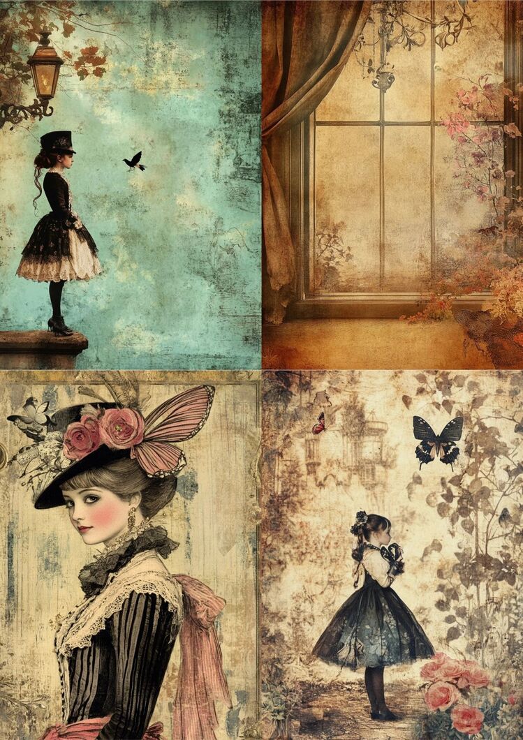 whimsical victorian 