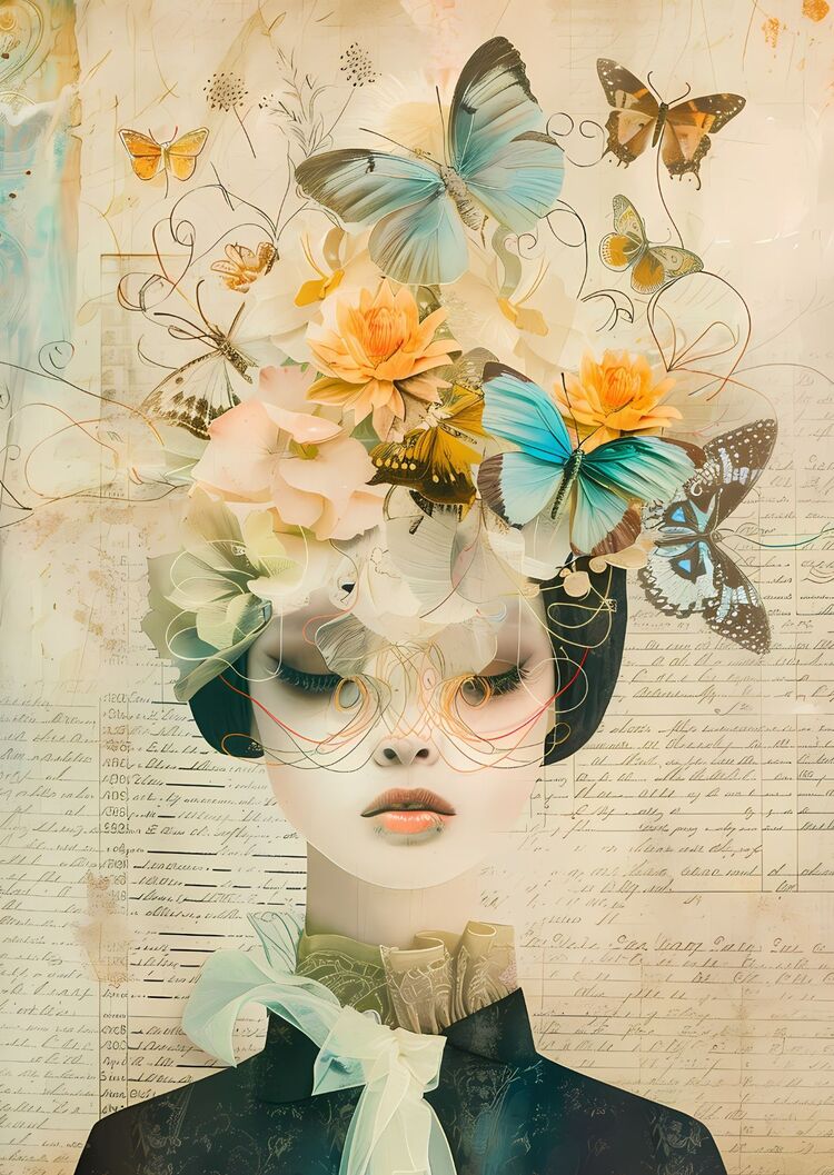 whimsical vintage women