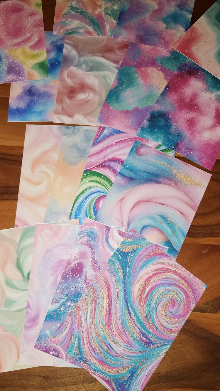 Candy (Background) (16 Sayfa)