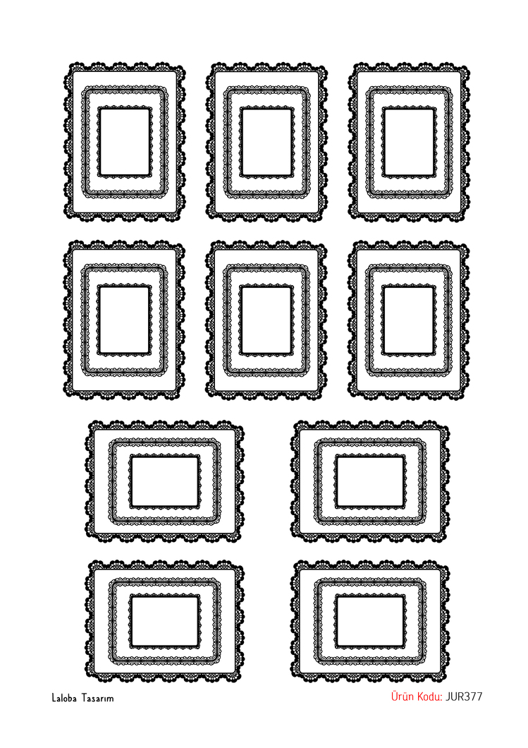 Dikdörtgen Çerçeveler (1)