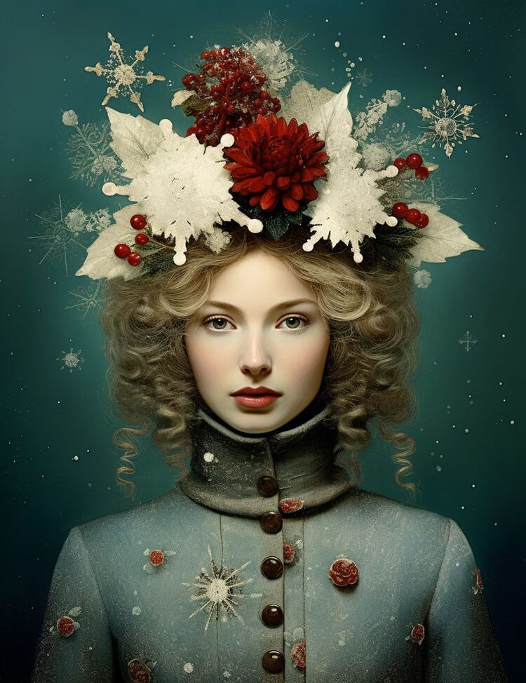 Winter Women Portrait 