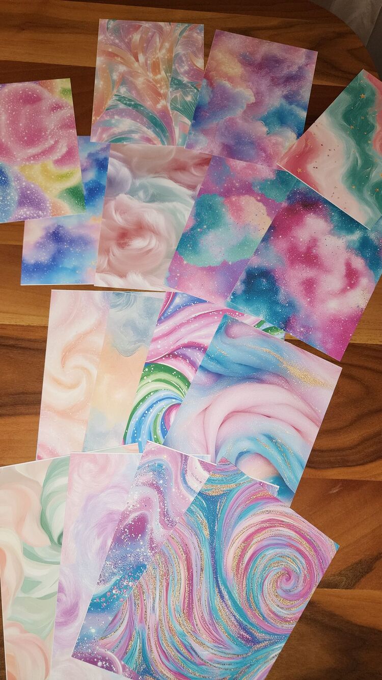 Candy (Background) (16 Sayfa)