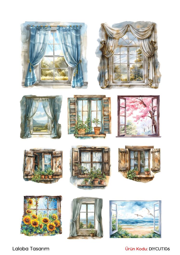 Pencere (DIY CUT)