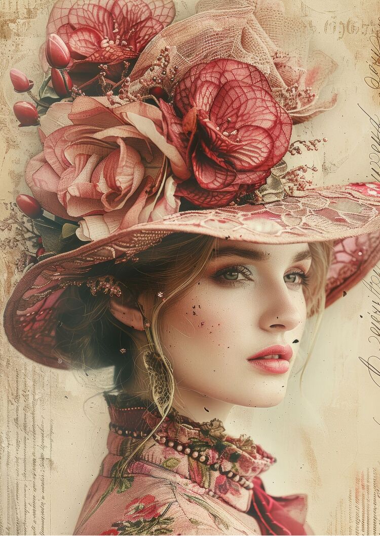 Red Vintage Set