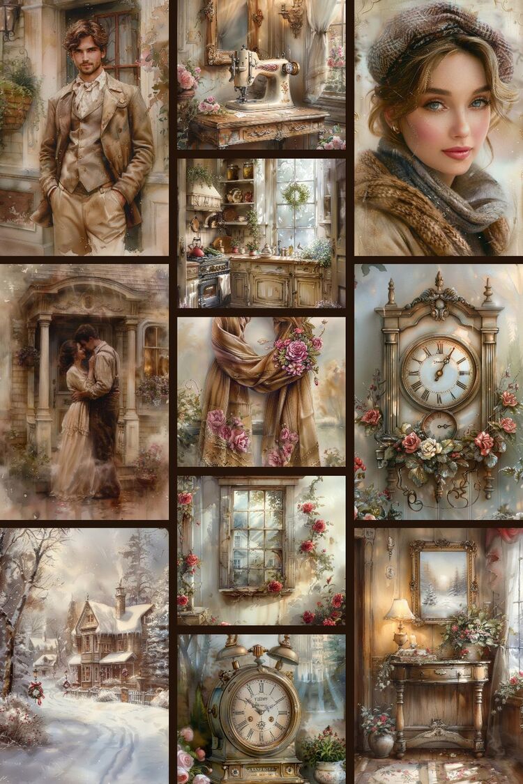Cozy Season (Scrapbook) (100 Sayfa)
