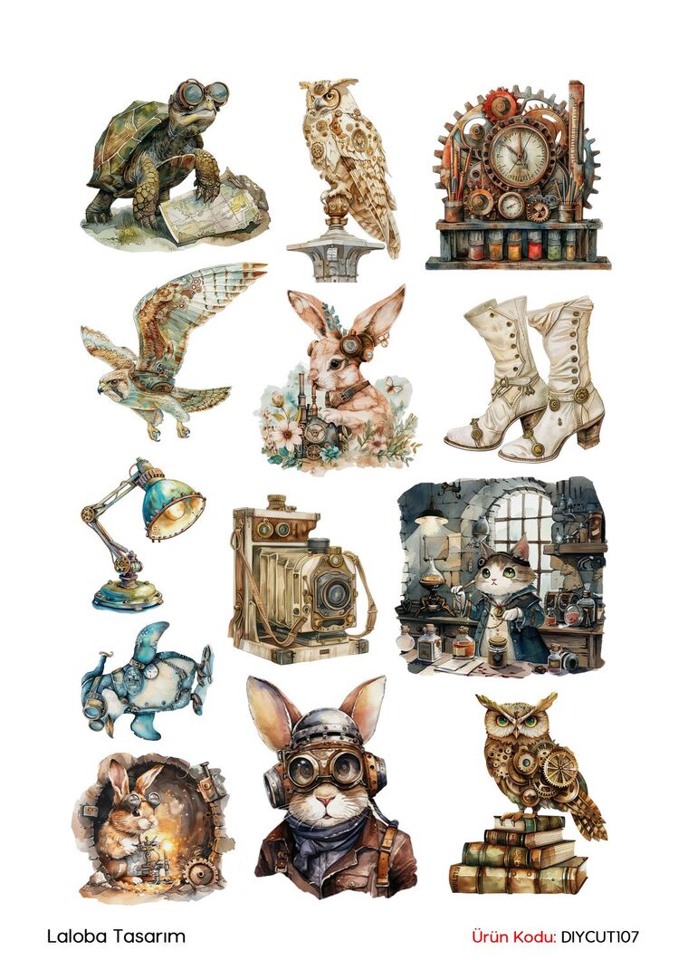 Steampunk (1) (DIY CUT)