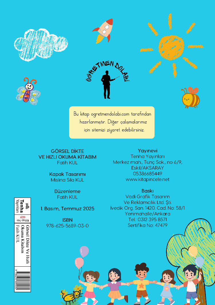 Fatih Kul - Görsel Dikte ve Hızlı Okuma Kitabım