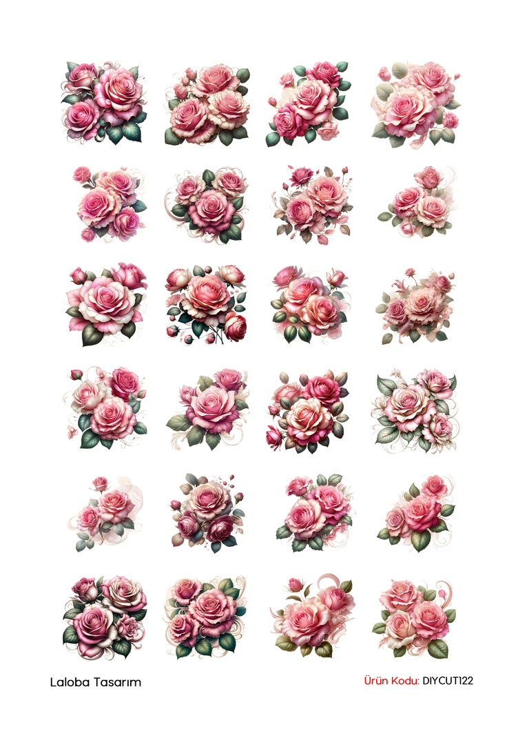 Pembe Güller (2) (DIY CUT)