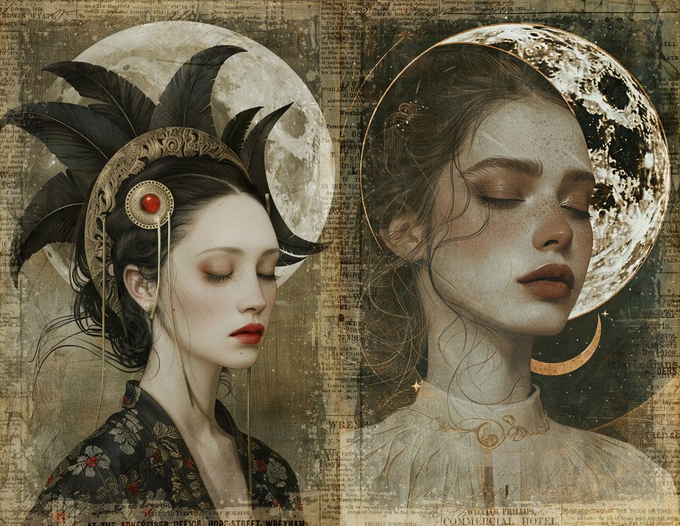 Ladies on the Moon
