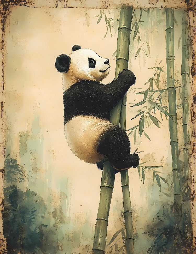 Yeşil bambu ormanı
