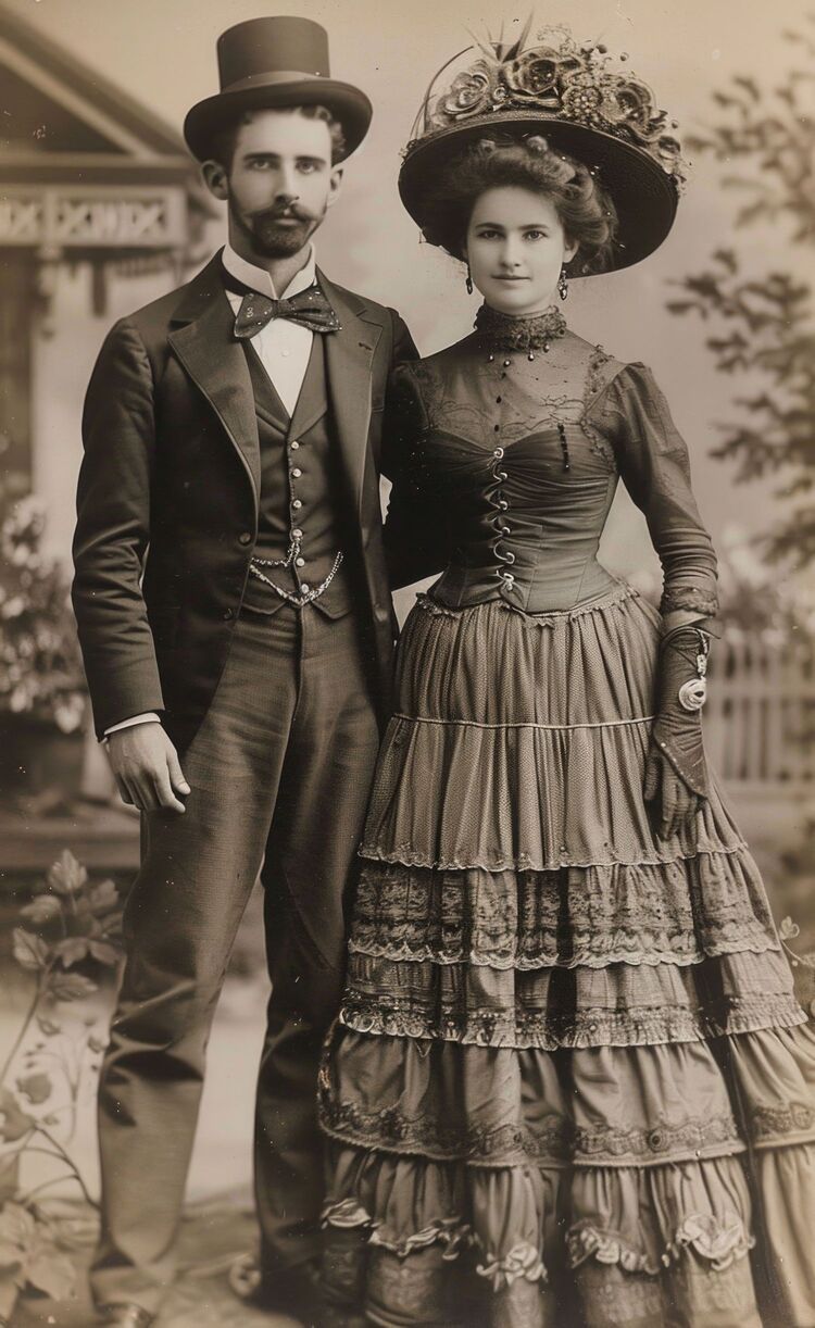 vintage çiftler