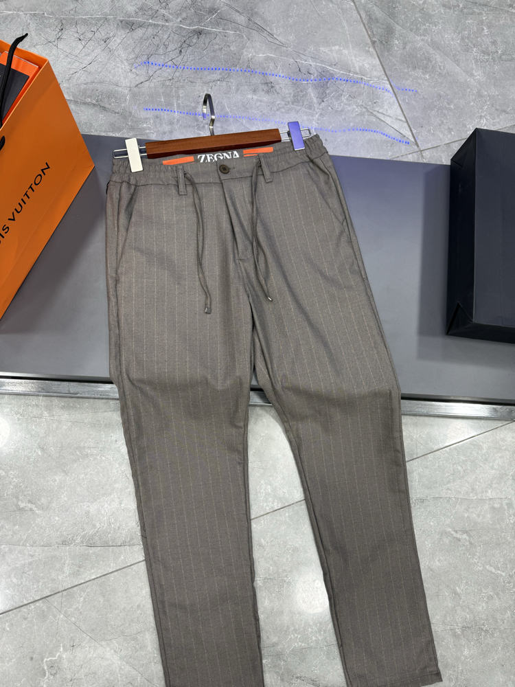 Zegna Premium Gabardin Jogger -Hâki