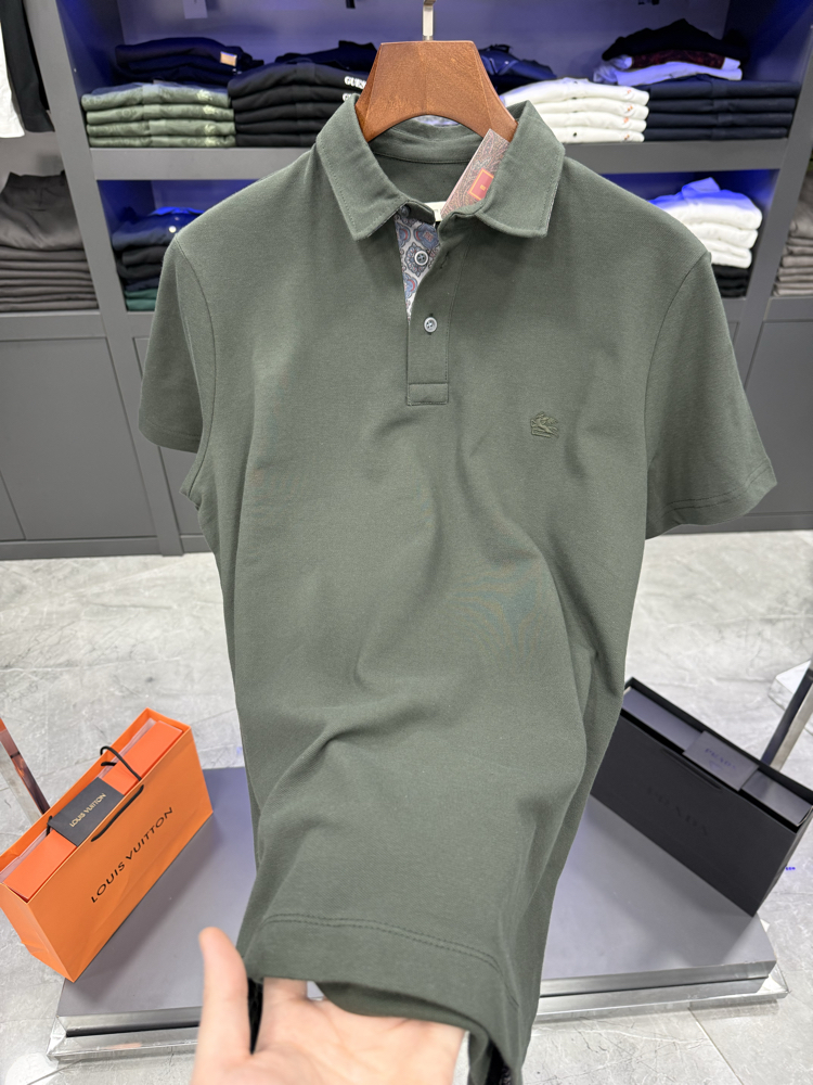 Etro Premium Series Hâki Polo Yaka