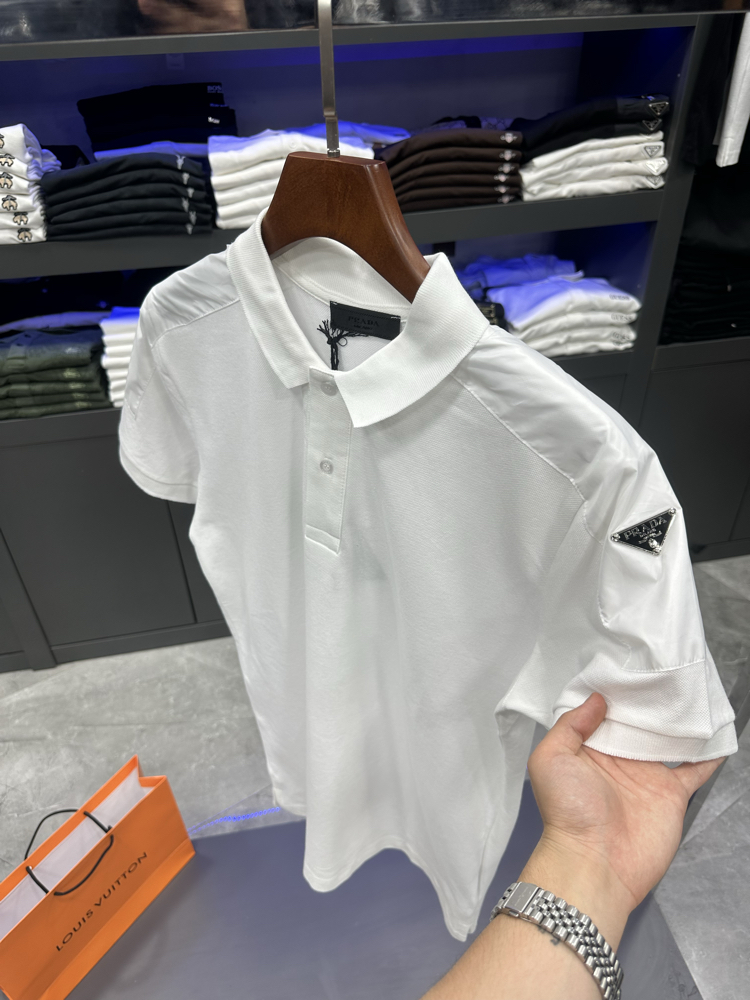 Prada Detaylı Premium Polo Yaka
