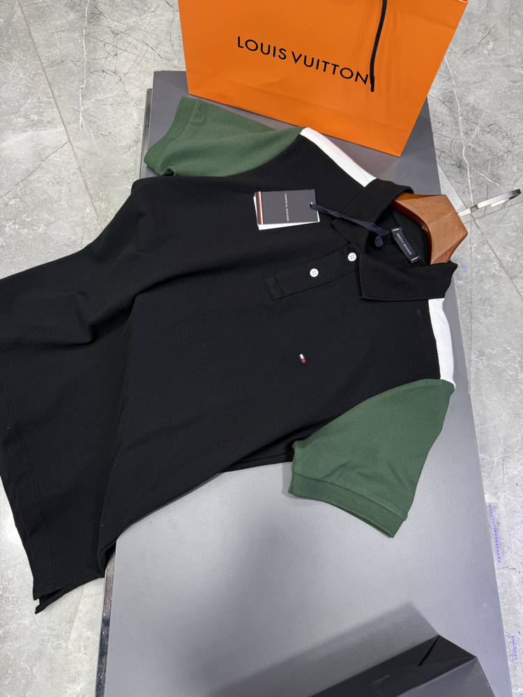 Tommy Hılfıger Parçalı Premium Polo Yaka