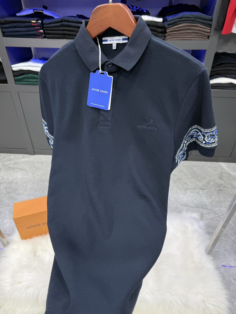 Jacob Cohen Premium Polo Yaka -Lacivert