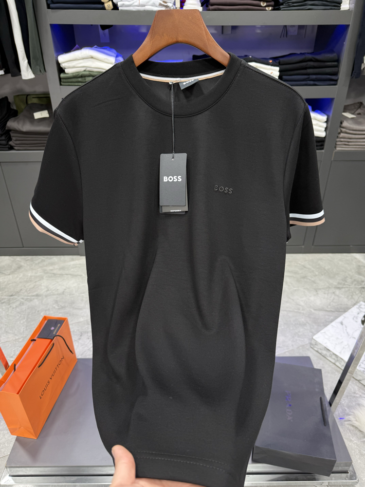 Boss Premium İthal Tişört -Siyah