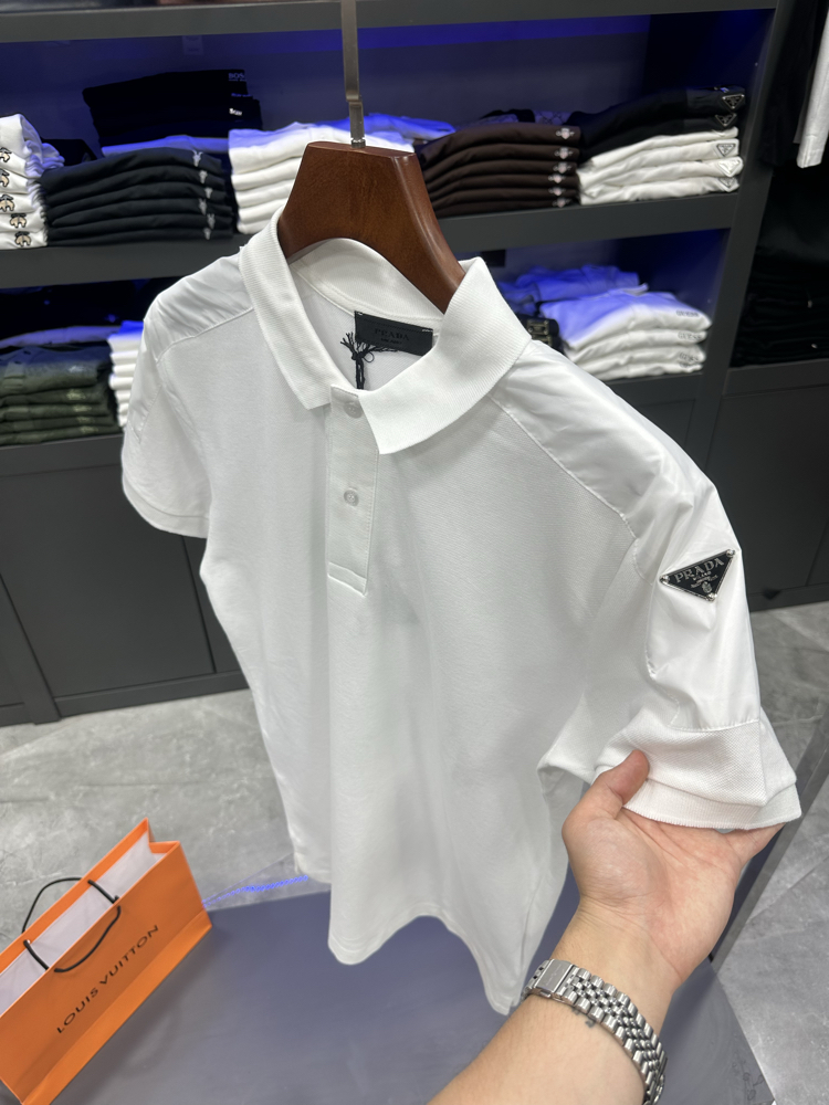 Prada Detaylı Premium Polo Yaka