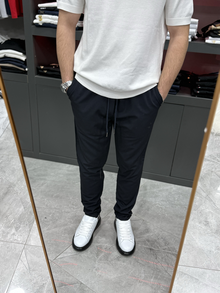 Zara Model Duble Paça VİP Jogger -Lacivert