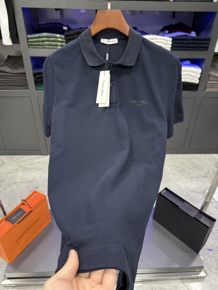 Calvin Klein Premium Polo Yaka -Lacivert