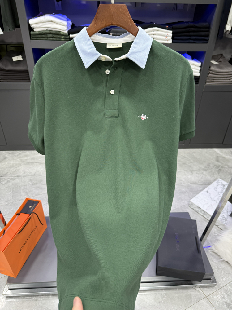Gant Premium Polo Yaka -Yeşil