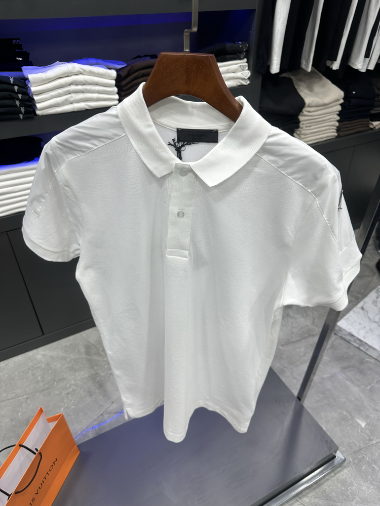 Prada Detaylı Premium Polo Yaka