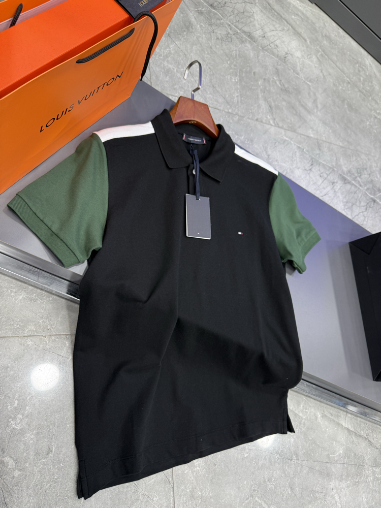 Tommy Hılfıger Parçalı Premium Polo Yaka
