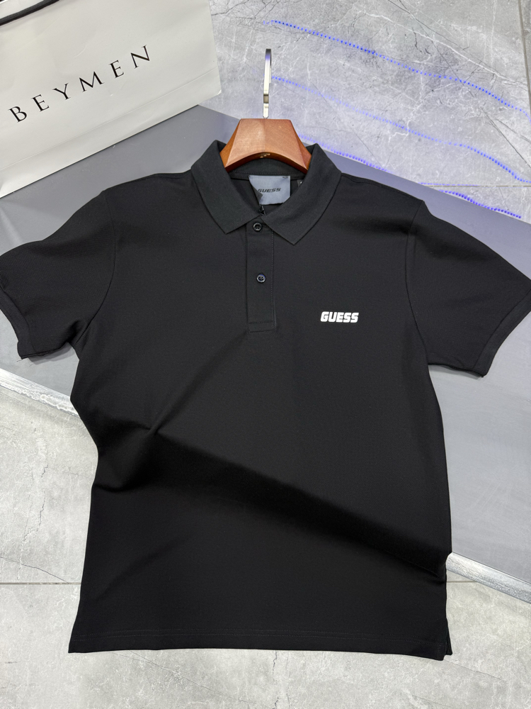 Guess Premium Polo Yaka Siyah