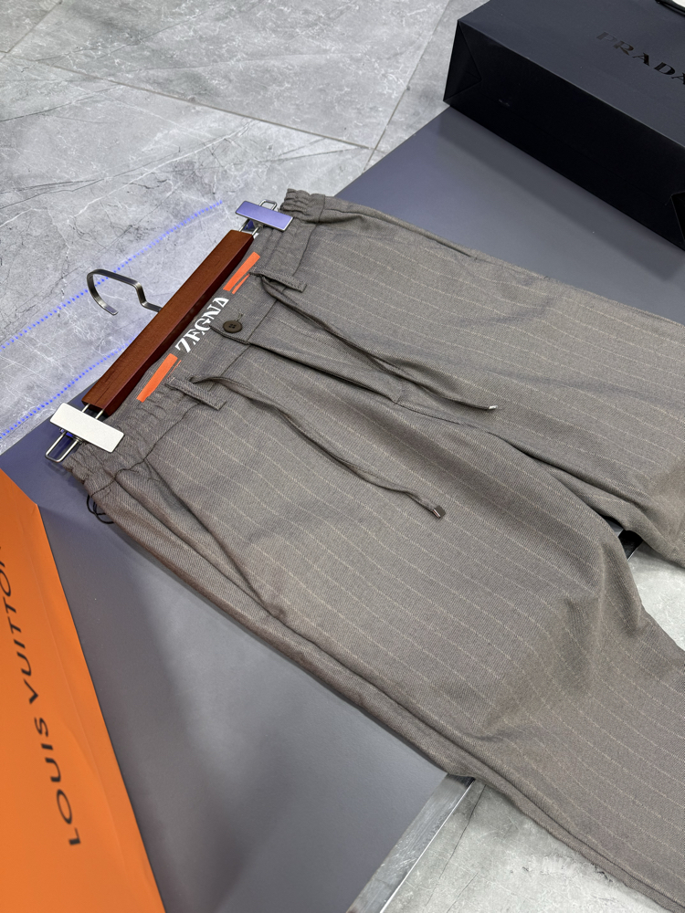 Zegna Premium Gabardin Jogger -Hâki