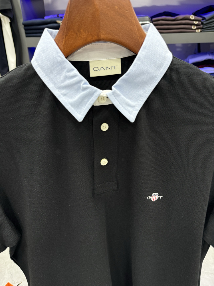 Gant Premium Polo Yaka -Siyah