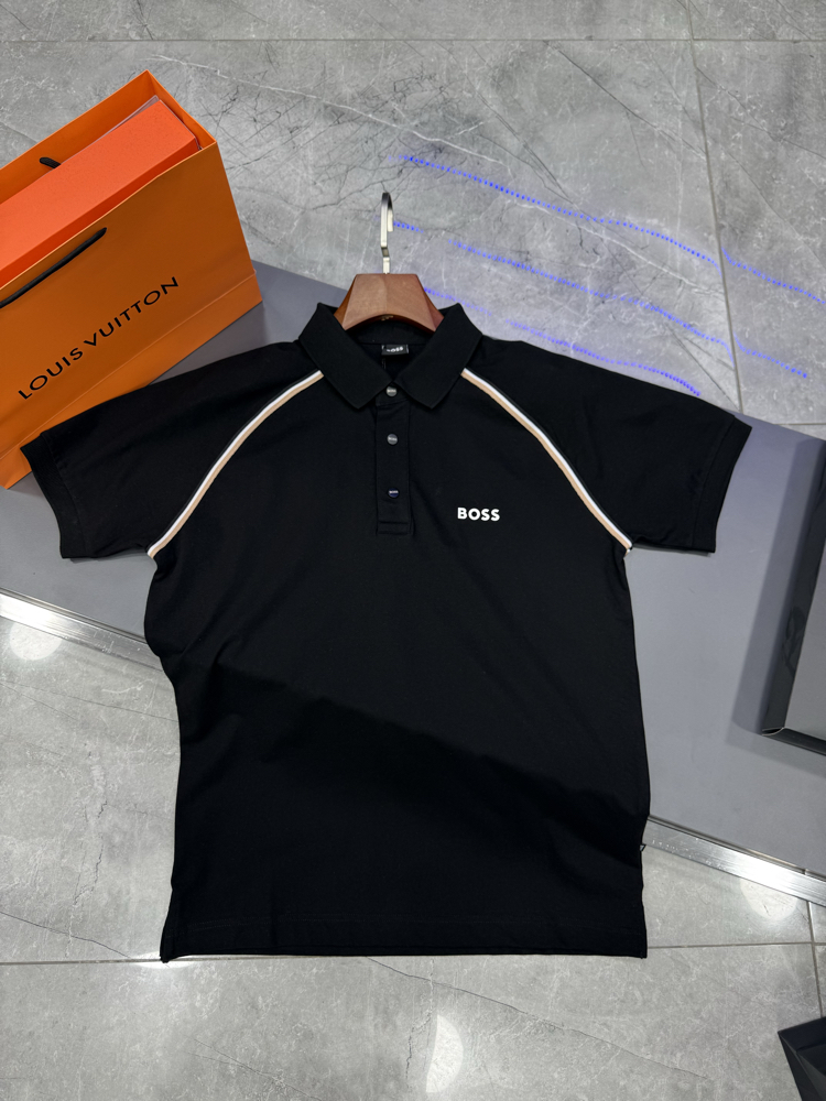 Boss Premium Siyah Polo Yaka