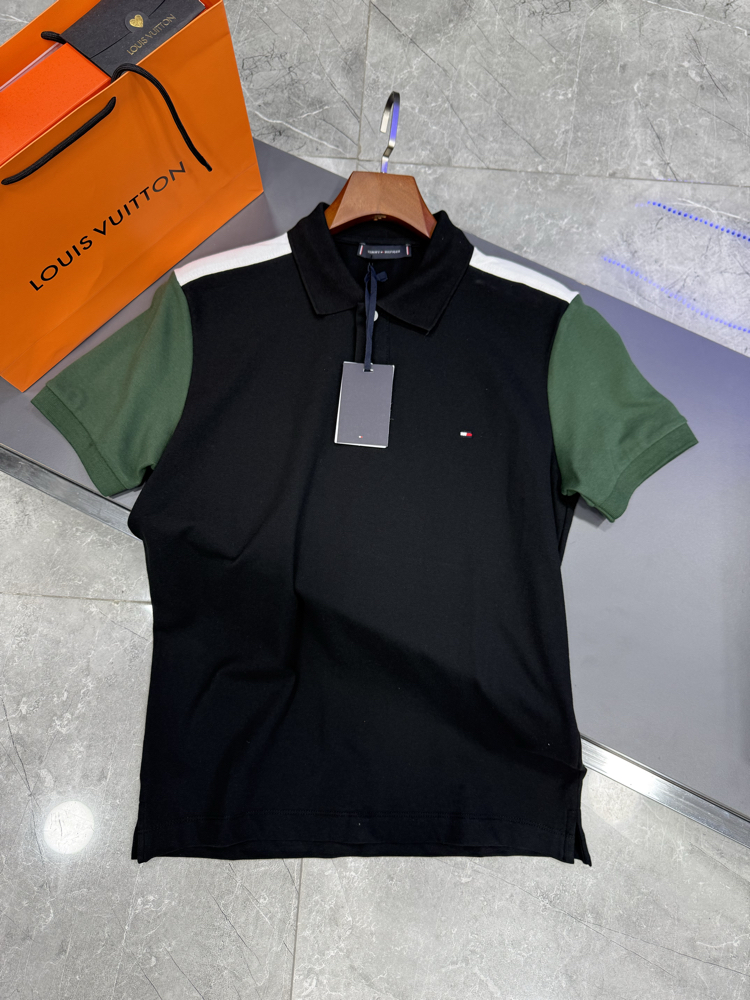 Tommy Hılfıger Parçalı Premium Polo Yaka