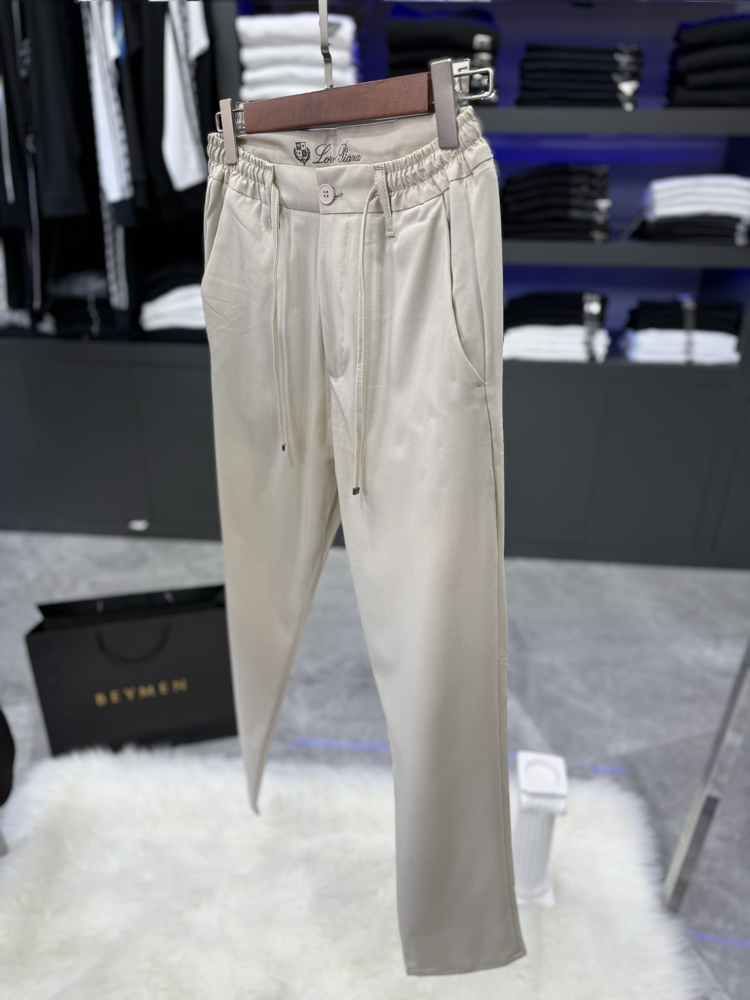 Loro Piana Premium Jogger-Krem
