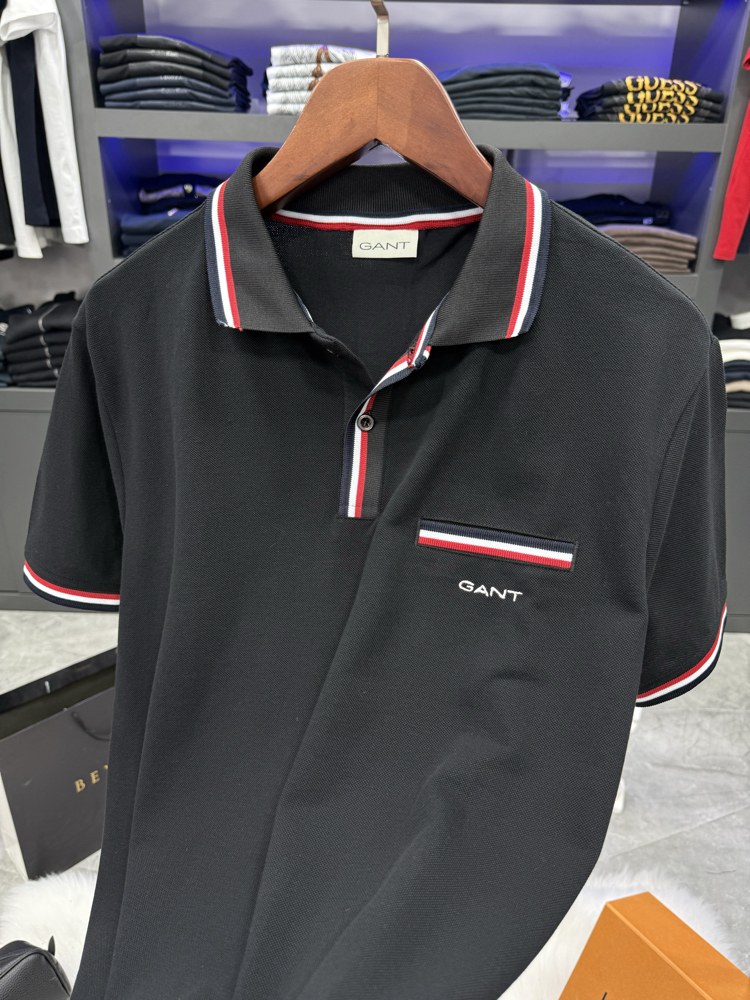 Gant Premium Polo Yaka Siyah