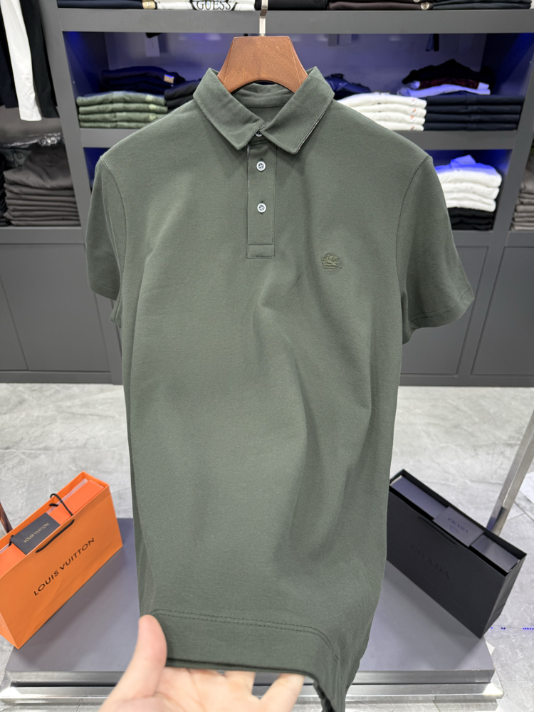 Etro Premium Series Hâki Polo Yaka