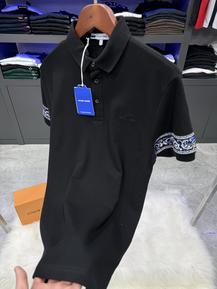 Jacob Cohen Etnik Desen Polo Yaka