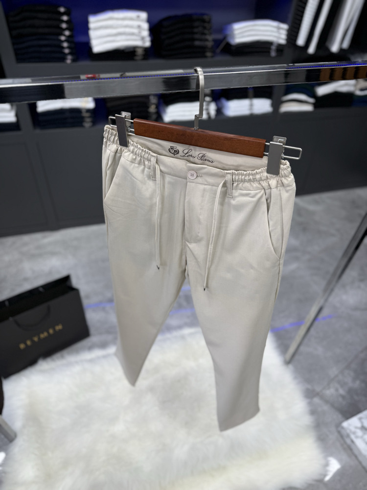 Loro Piana Premium Jogger-Krem