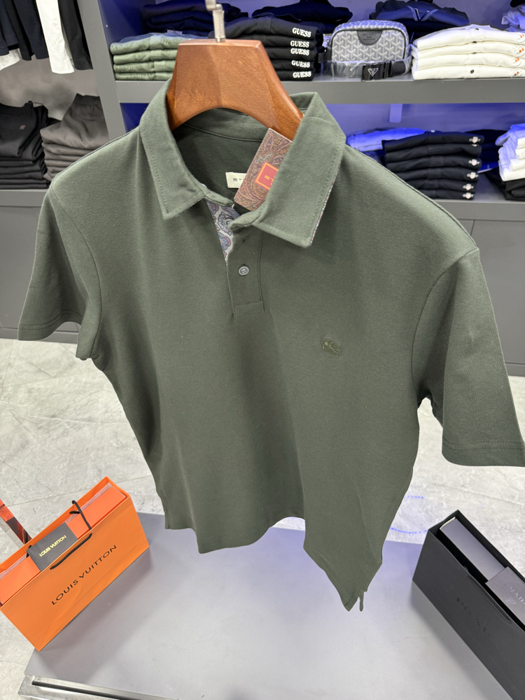 Etro Premium Series Hâki Polo Yaka