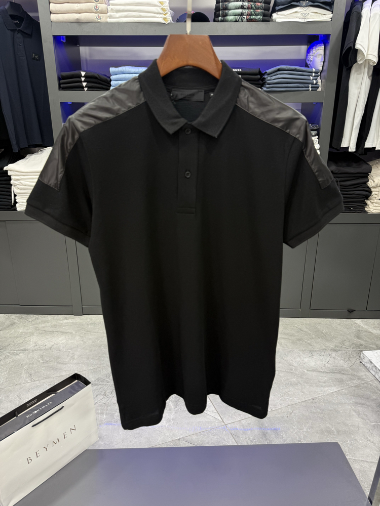 Prada Premium Siyah Polo Yaka