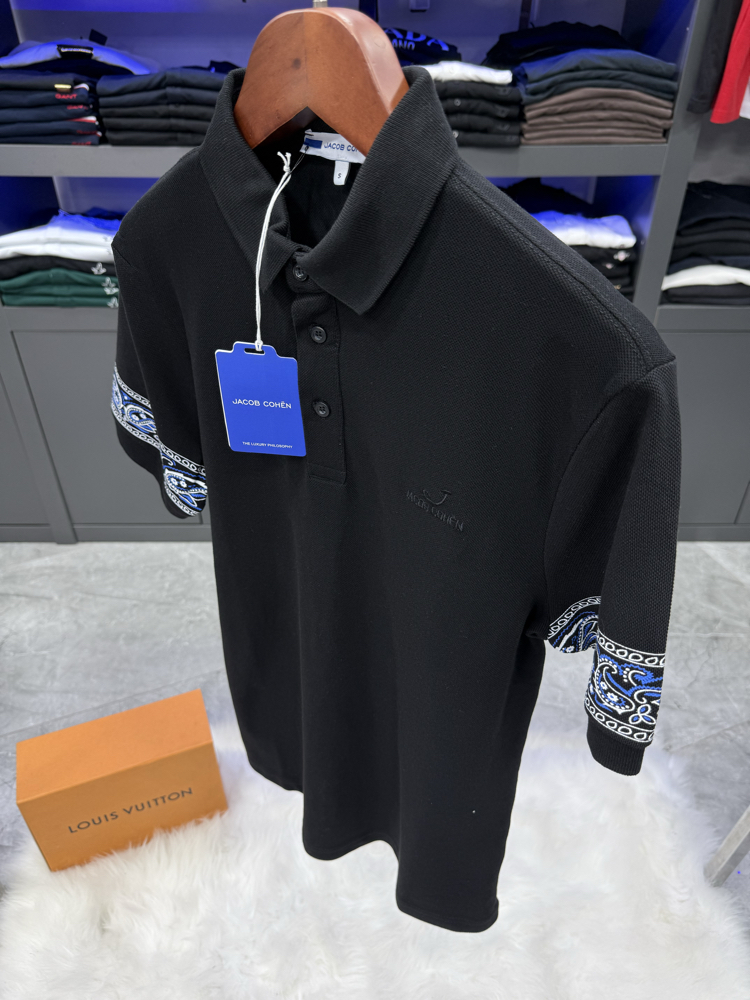 Jacob Cohen Etnik Desen Polo Yaka