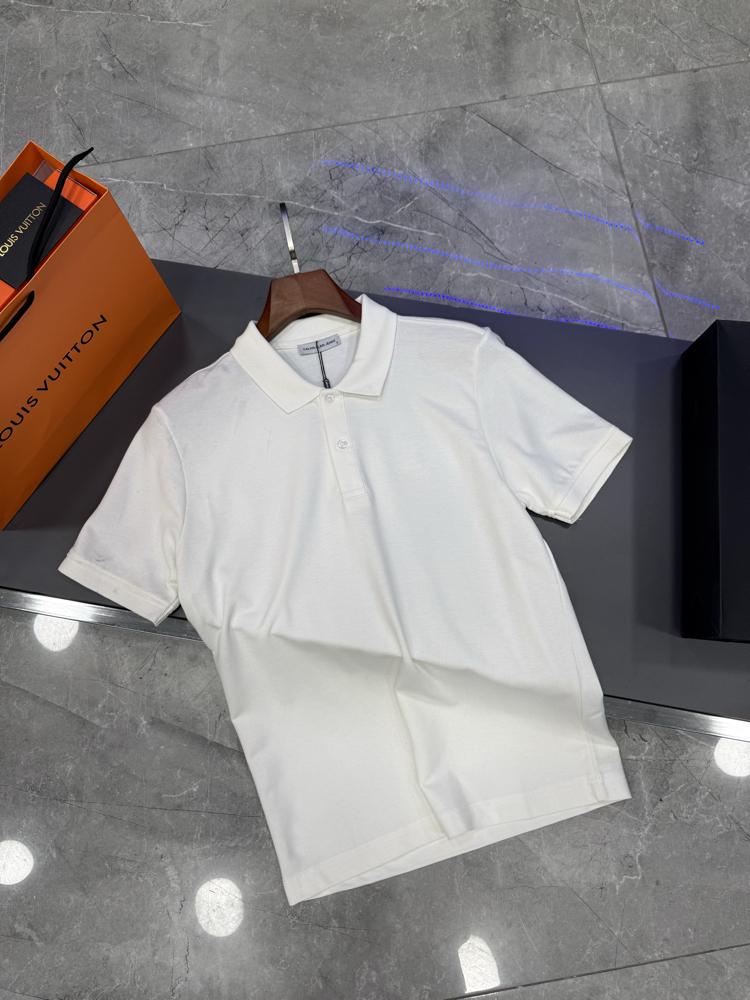 Calvin Klein Premium Beyaz Polo Yaka