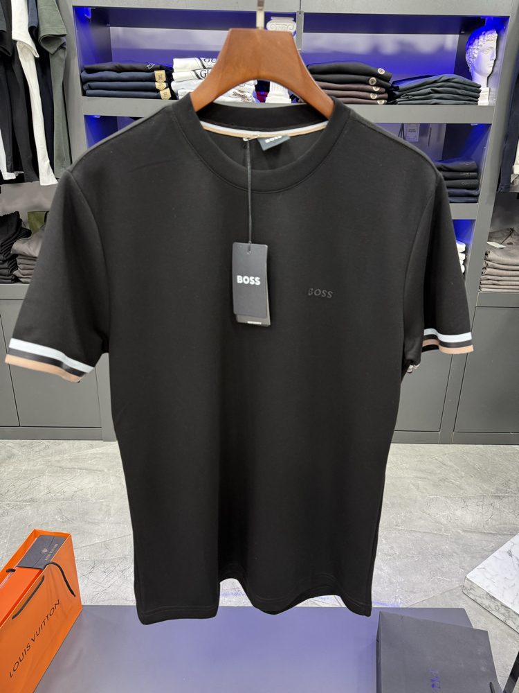 Boss Premium İthal Tişört -Siyah