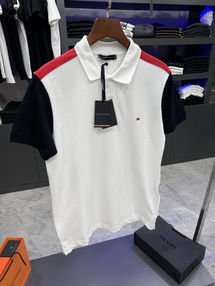 Tommy Hılfıger Parçalı Premium Polo Yaka