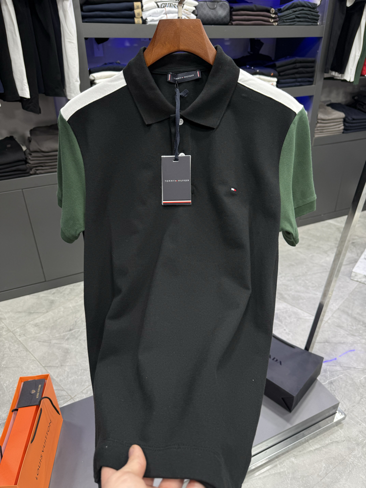 Tommy Hılfıger Parçalı Premium Polo Yaka