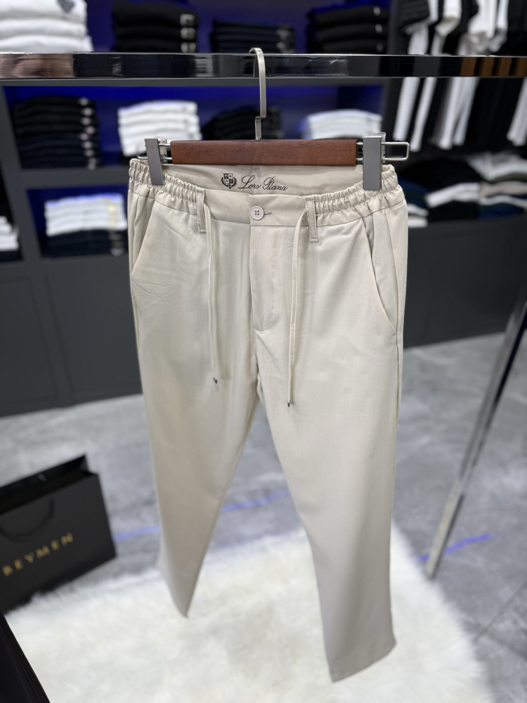 Loro Piana Premium Jogger-Krem
