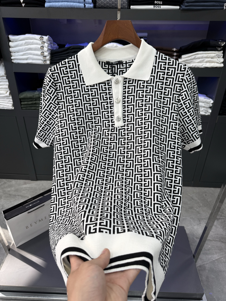 Balmain Paris Premium Triko Polo Yaka