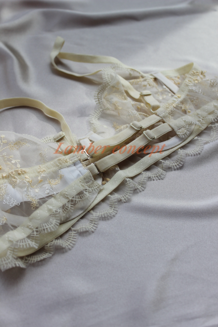 Soft Spring Bra Set-Skirt