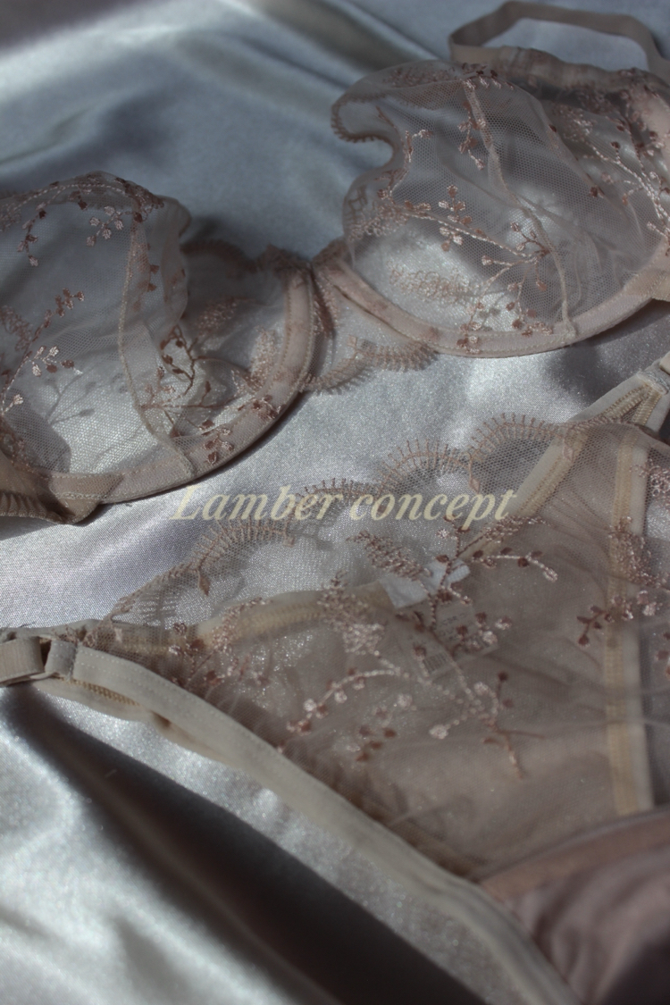 Powder Pink Spring Bra Set