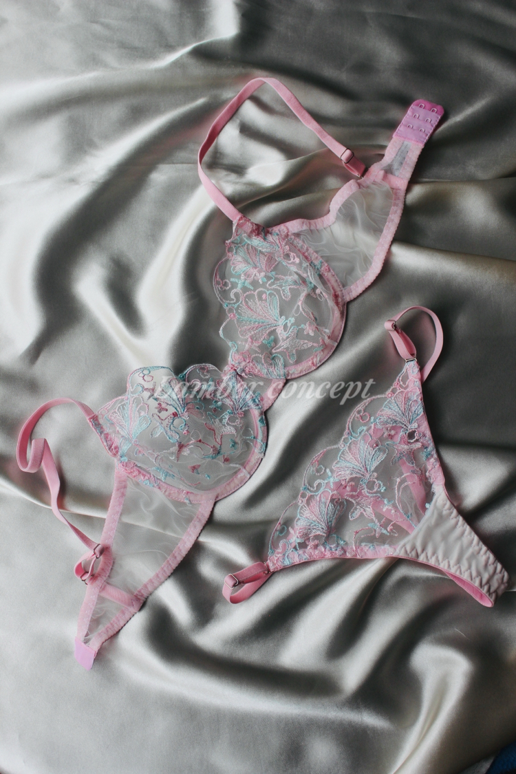Pinky Minky Bra Set
